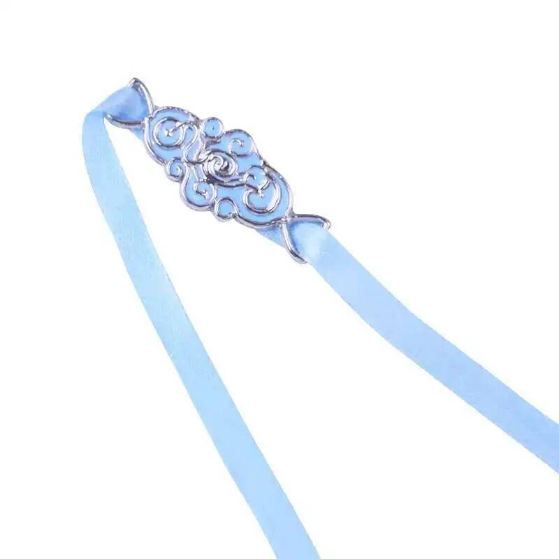Queen Accessories - 1 個悪魔栽培の団長 Lan Wangji ヘアアクセサリーヘッドバンドコスプレ小道具の装飾男性少年クリスマスギフト