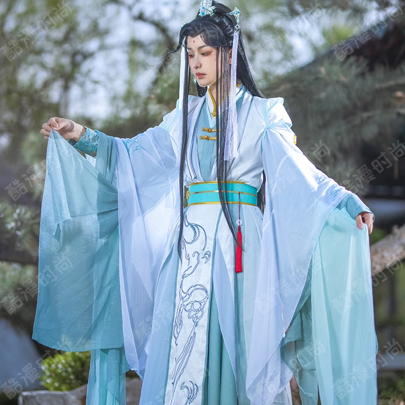 Queen Accessories - シーシンシュアン コスプレ衣装 風師娘 漢服 アニメ 天官賜福