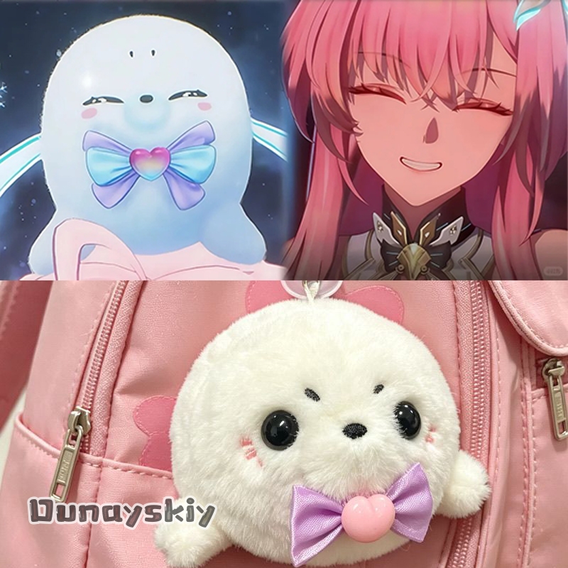 Women'S Key Accessories - 10 センチメートル Wuthering Waves Aemeath 帽子シールぬいぐるみかわいいぬいぐるみペンダント装飾キーホルダーギフトロールプレイ小道具ハロウィン