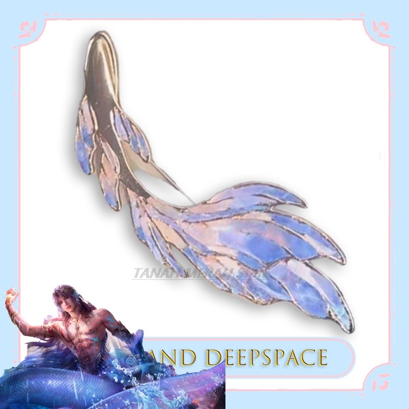 Women'S Accessories Clothing - オリジナルデザインゲーム愛とディープスペースラファエル小道具ビッグフィッシュコスプレベゴニアブローチバッジ衣類装飾ギフトアニメアクセサリー