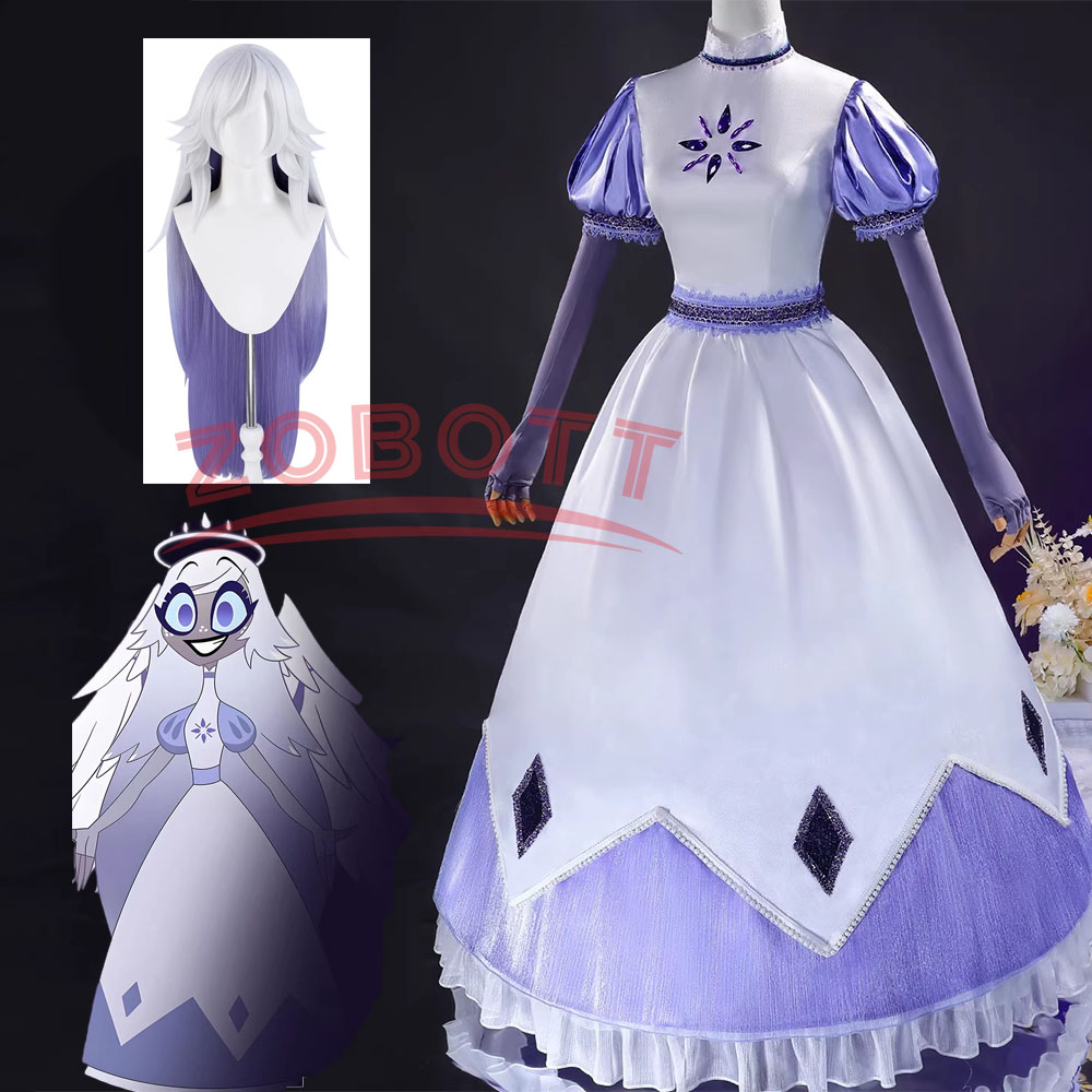 Women'S Accessories Clothing - アニメエミリーコスプレ衣装ウィッグ制服ハロウィンカーニバルパーティークリスマス演劇役割服衣類アクセサリー女性男性