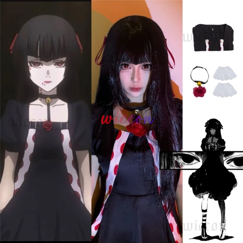 アニメ Juuzou 鈴屋コスプレドレス衣装ハロウィンスーツ - Women Accessories Dropshipping のレビューと価格