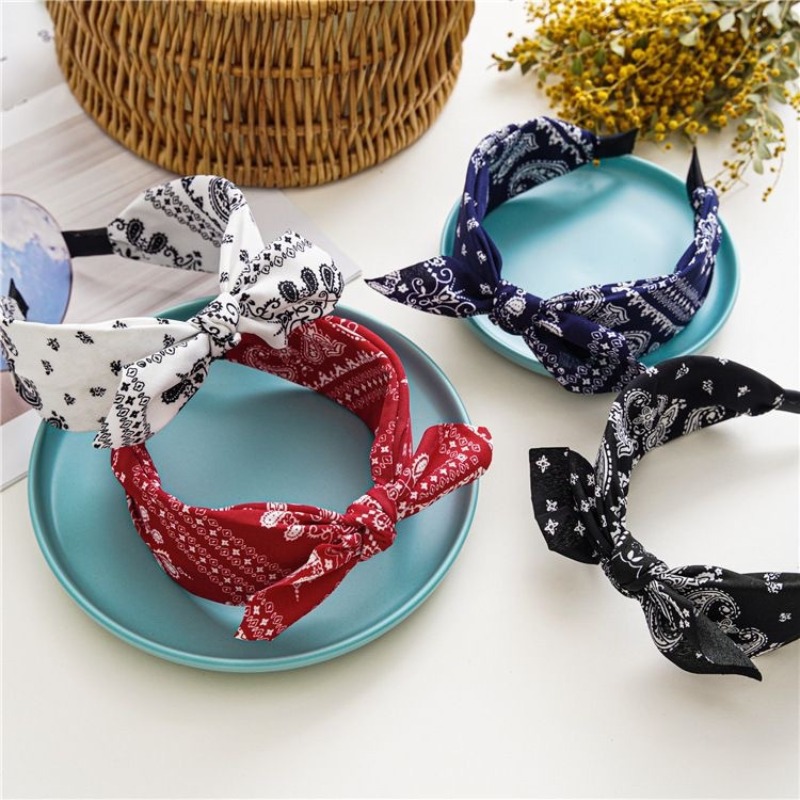 ファッションコットンカシューフラワー柄プリントソフトワイドヘ - Women Accessories Wholesale China のレビューと価格