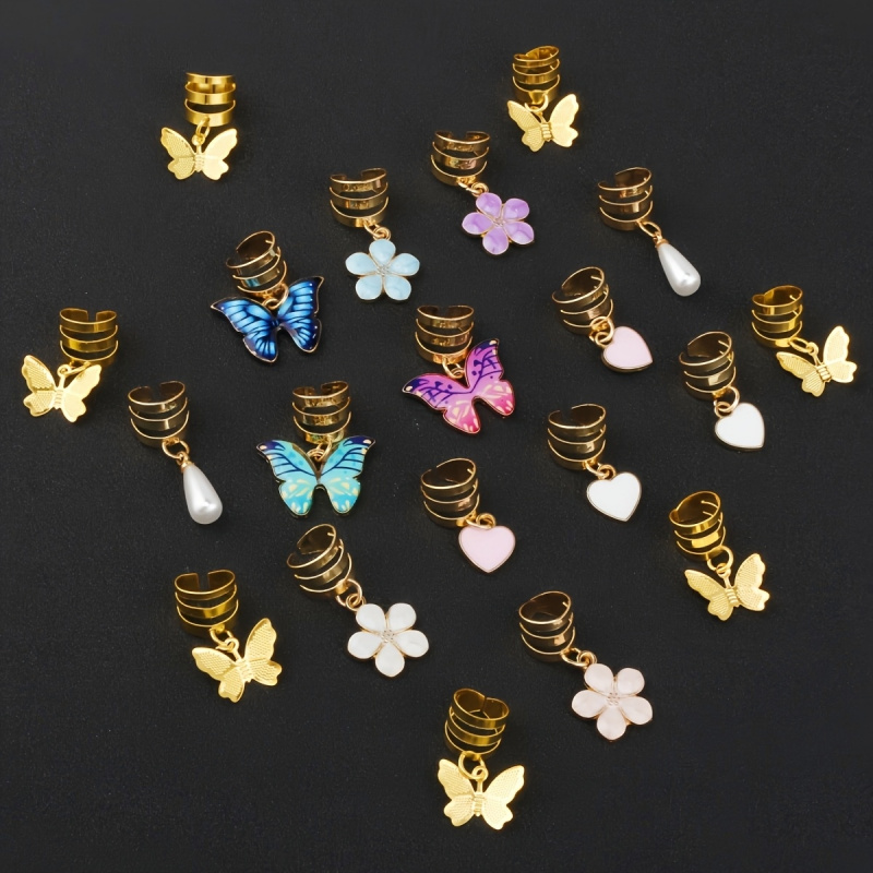 20 個合金レースハート型ウォータードロップペンダントアクセ - Women Accessories Dropshipping のレビューと価格