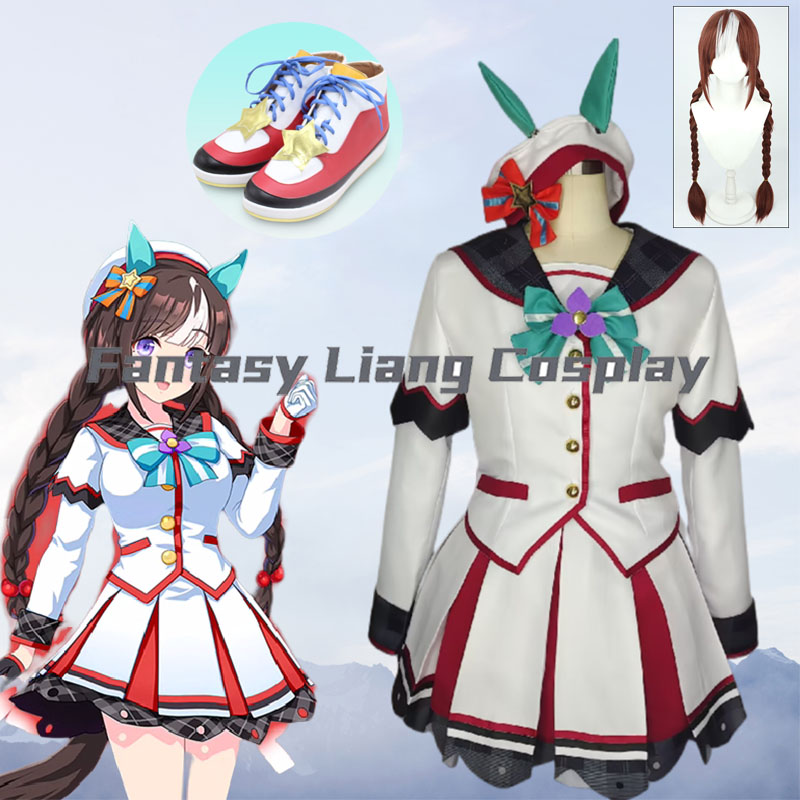 アニメプリティーダービー北コタルマエコスプレ衣装ウィッグ靴ロ - Women'S Accessories Clothing のレビューと価格