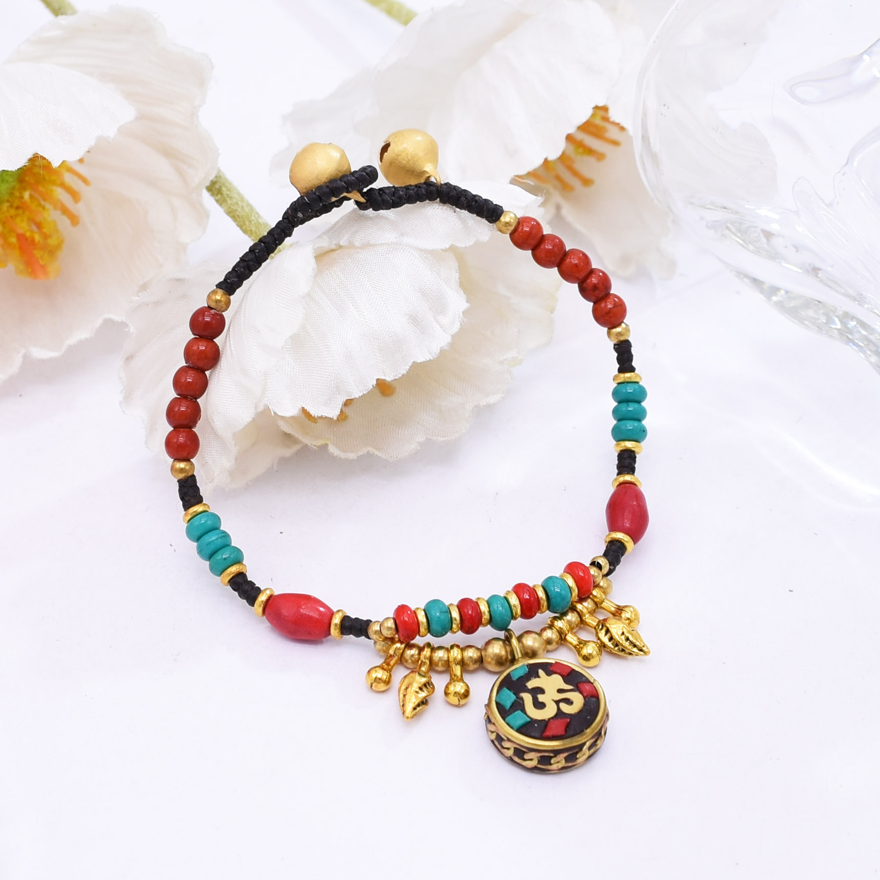 女性用カザフスタン・ネパールエスニックスタイル手織りロープ樹 - Women Accessories Nepal のレビューと価格