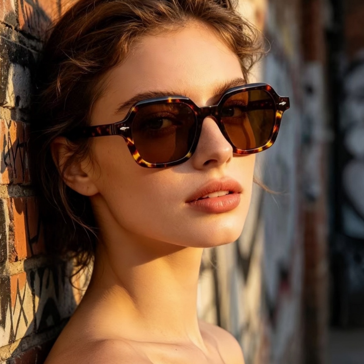 1個入り 欧米風レトロスクエアファッションサングラス 男女兼 - Women'S Accessories Accessorize のレビューと価格