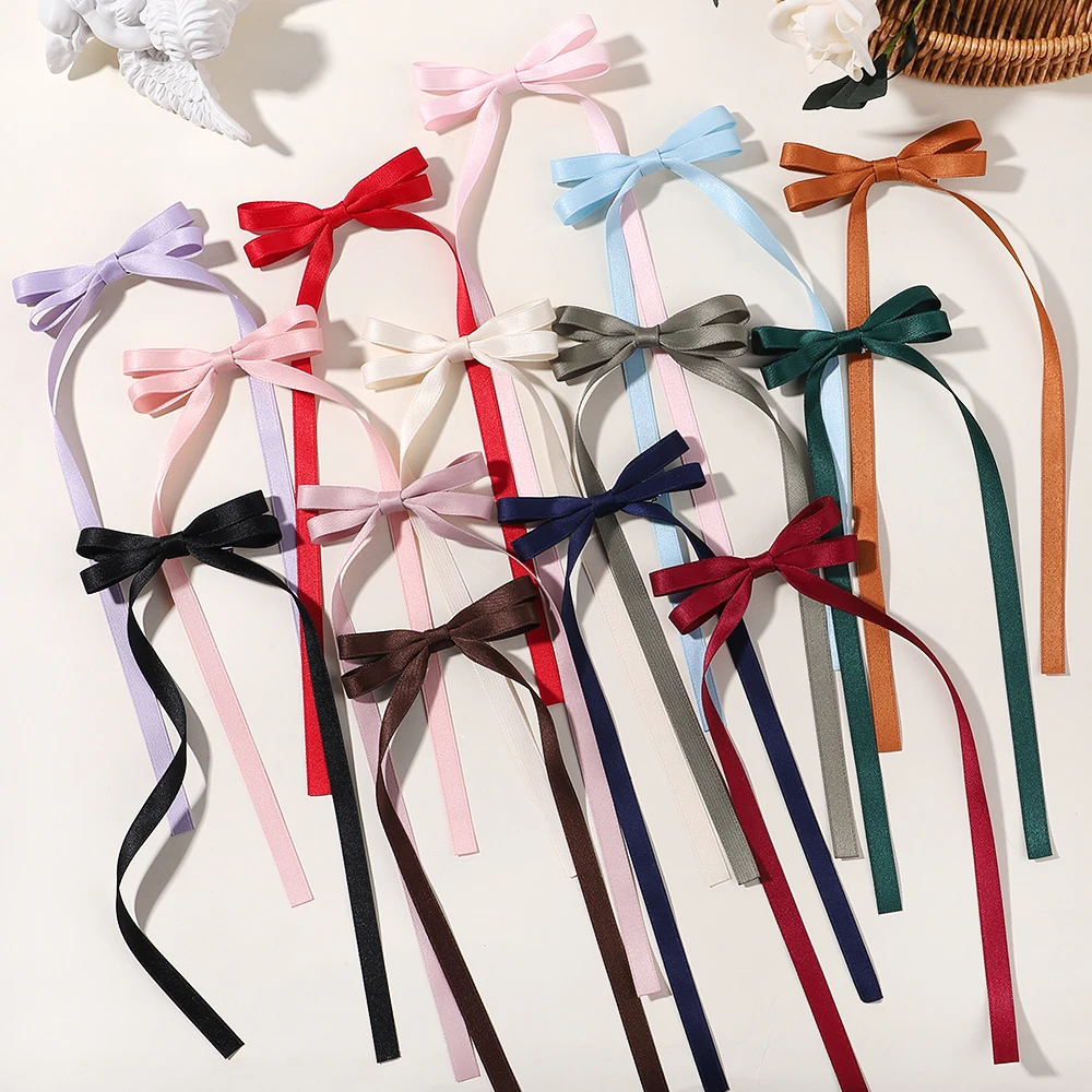 卸売 1 ピース/ロットバレエスタイルガール弓ロングリボンヘ - Women Accessories Wholesale China のレビューと価格