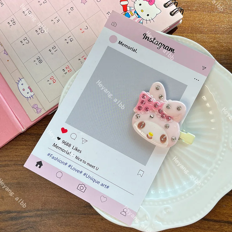 かわいいハローキティのヘアクリップ、女の子の前髪用サイドクリ - Women Accessories Wholesale China のレビューと価格
