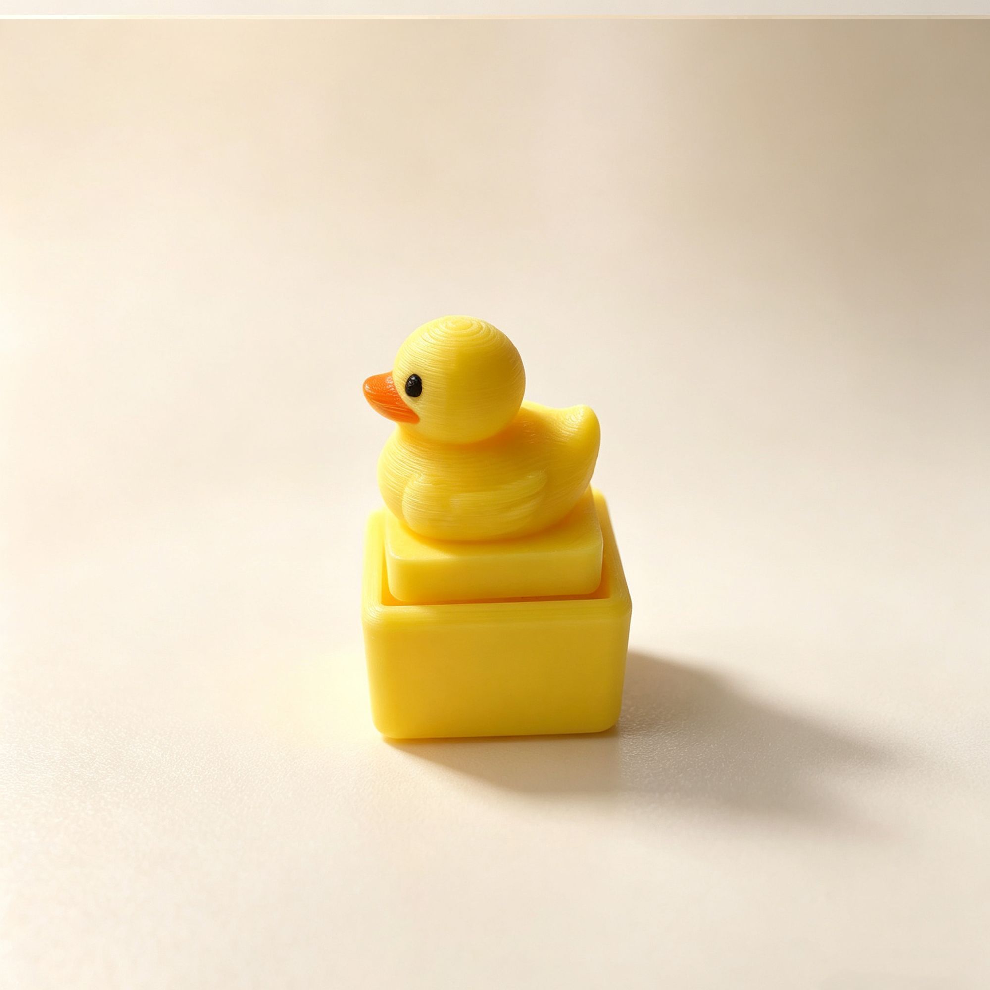 かわいい黄色いアヒルのプレスキーホルダー面白いフィジェットお - Women'S Key Accessories のレビューと価格