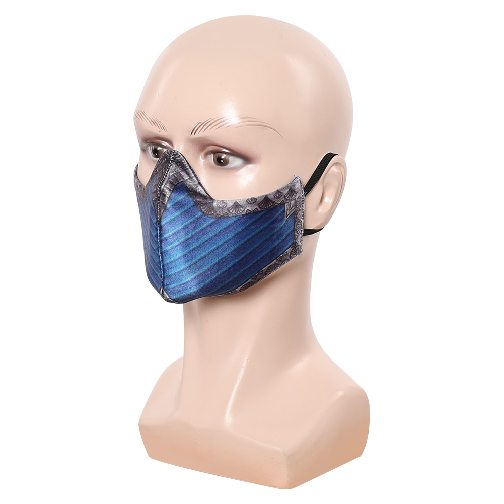 モータルコンバット 2 キタナブルーマスクヘルメット仮装ヘッ - Women'S Accessories Clothing のレビューと価格