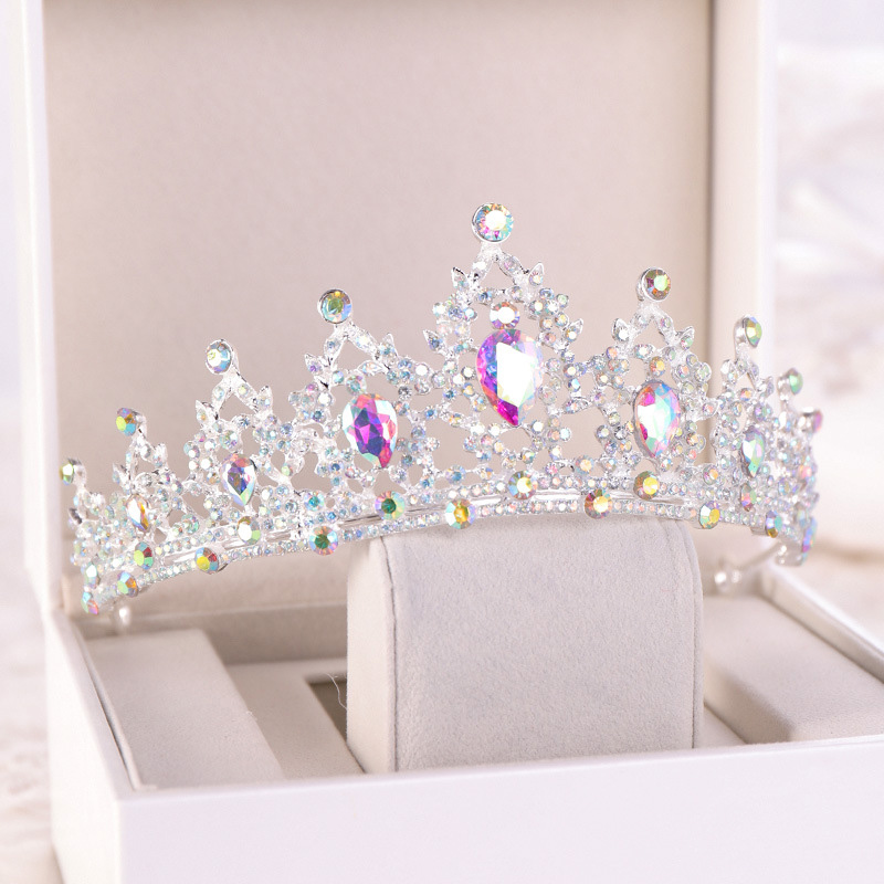 ファッションウェディングヘアアクセサリーブライダルヘッドドレ - Queen Accessories のレビューと価格