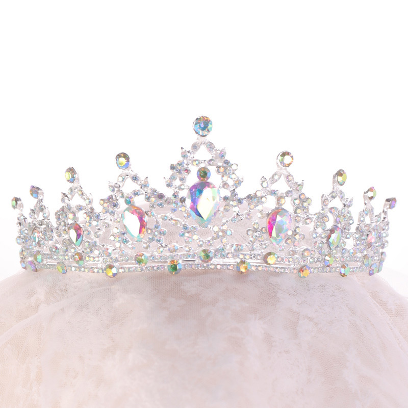 ファッションウェディングヘアアクセサリーブライダルヘッドドレ - Queen Accessories のレビューと価格