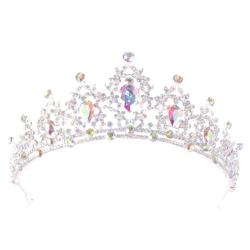 ファッションウェディングヘアアクセサリーブライダルヘッドドレ - Queen Accessories のレビューと価格