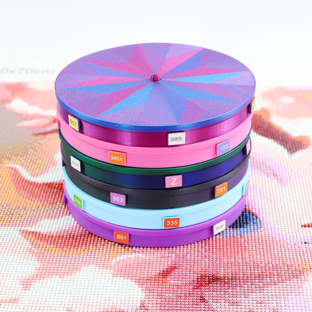 ダイヤモンドペインティングトレイ収納ボックス、積み重ね可能な - Women Accessories Box のレビューと価格