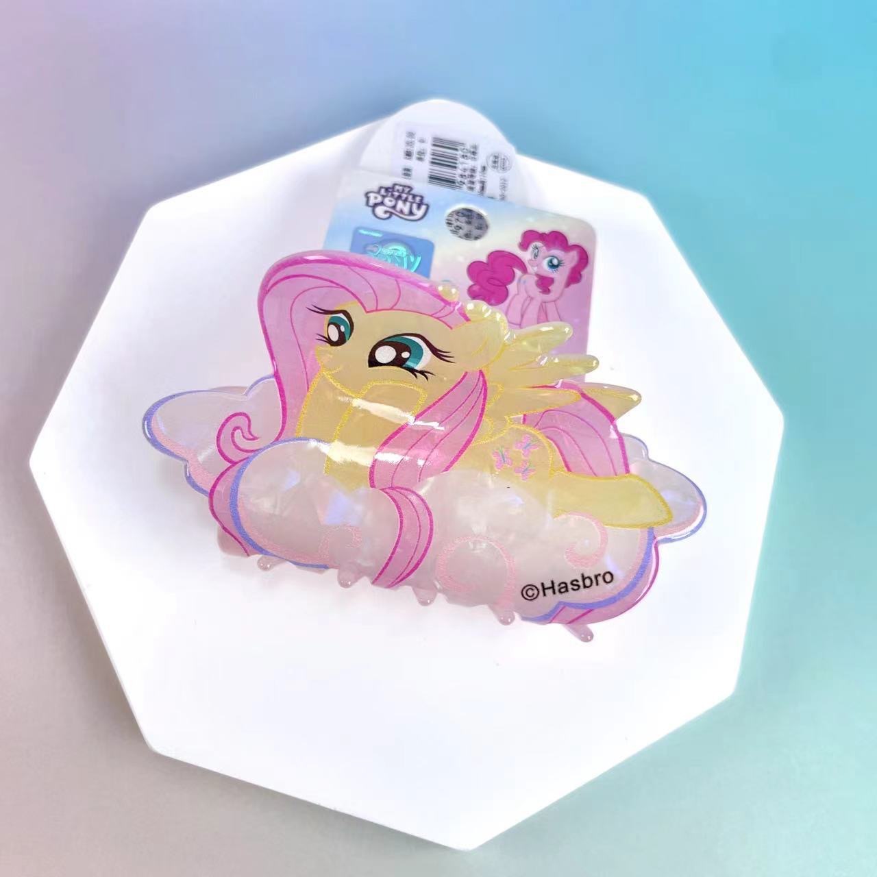 ハスブロマイリトルポニーシャークヘア爪クリップかわいい漫画ポ - Woman Accessory のレビューと価格