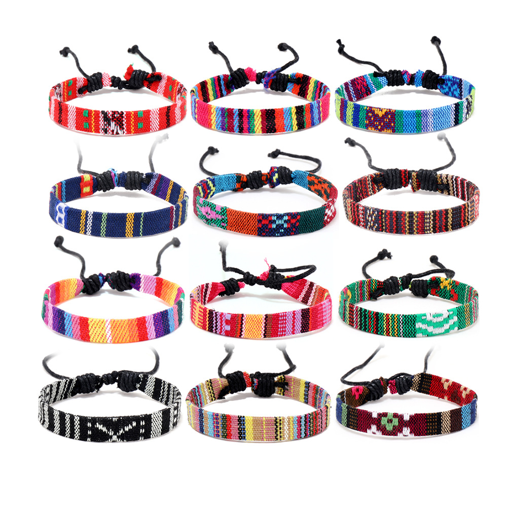 女性と男性のためのカラフルなネパルブレスレットセット,エスニ - Women Accessories Nepal のレビューと価格
