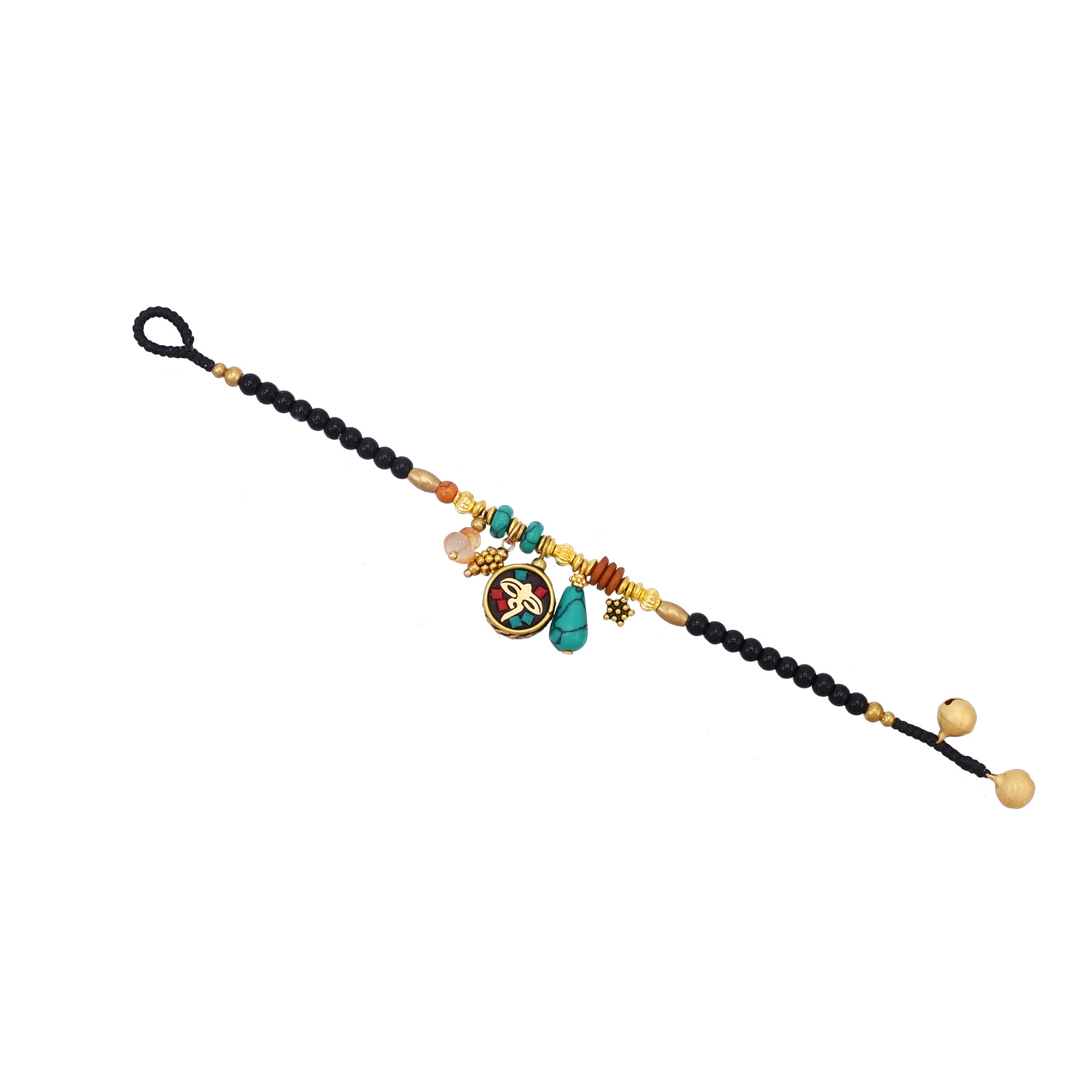 レトロボヘミアンチベットブレスレット 女性用 エスニックネパ - Women Accessories Nepal のレビューと価格