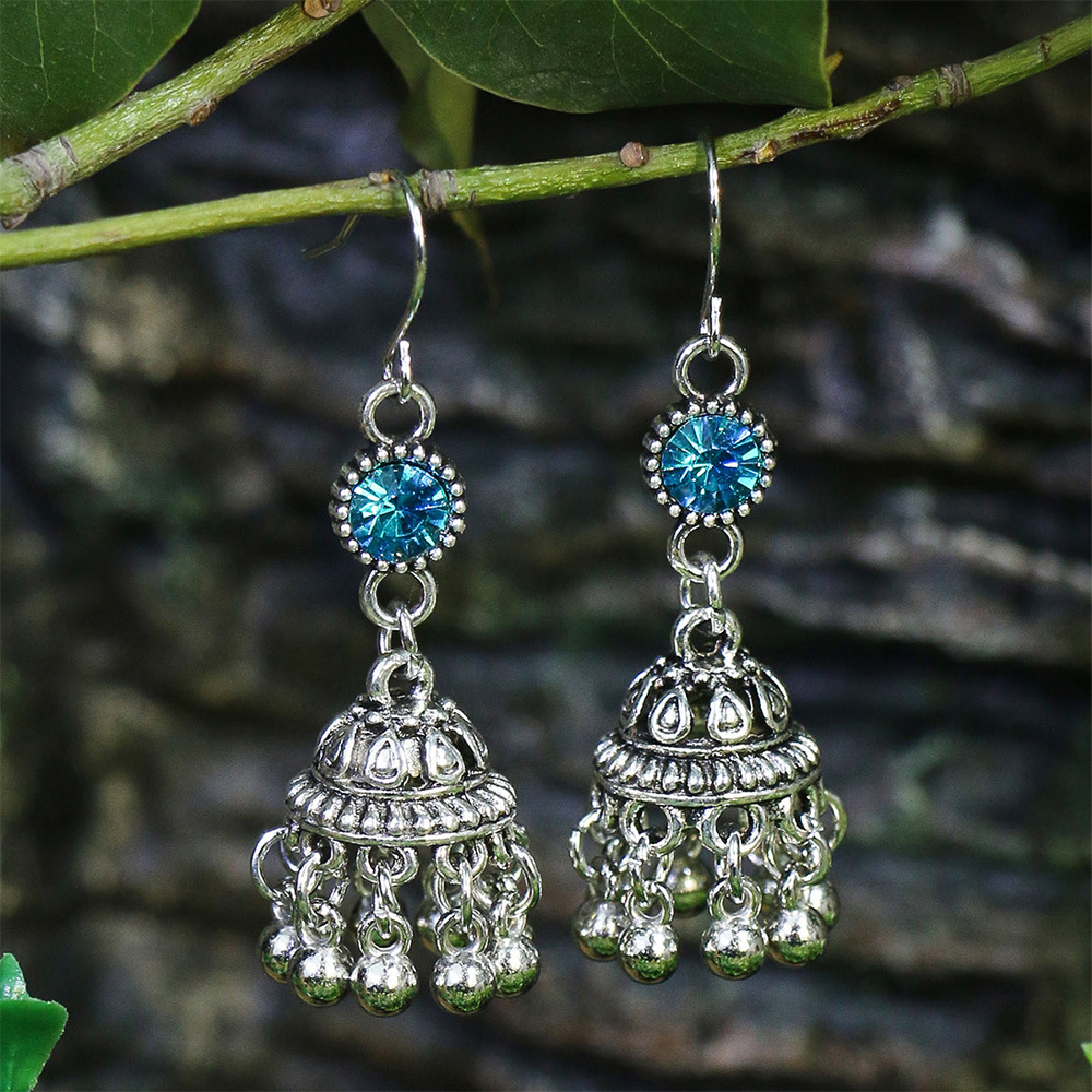 ネパールアクセサリーランタンイヤリング手作りアンティークシル - Women Accessories Nepal のレビューと価格