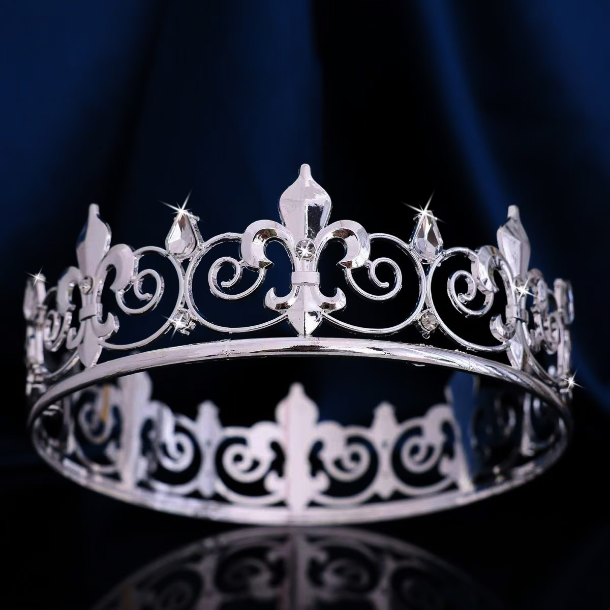 ロイヤルキングクイーンクラウン男性/女性用メタルプリンスクラ - Queen Accessories のレビューと価格