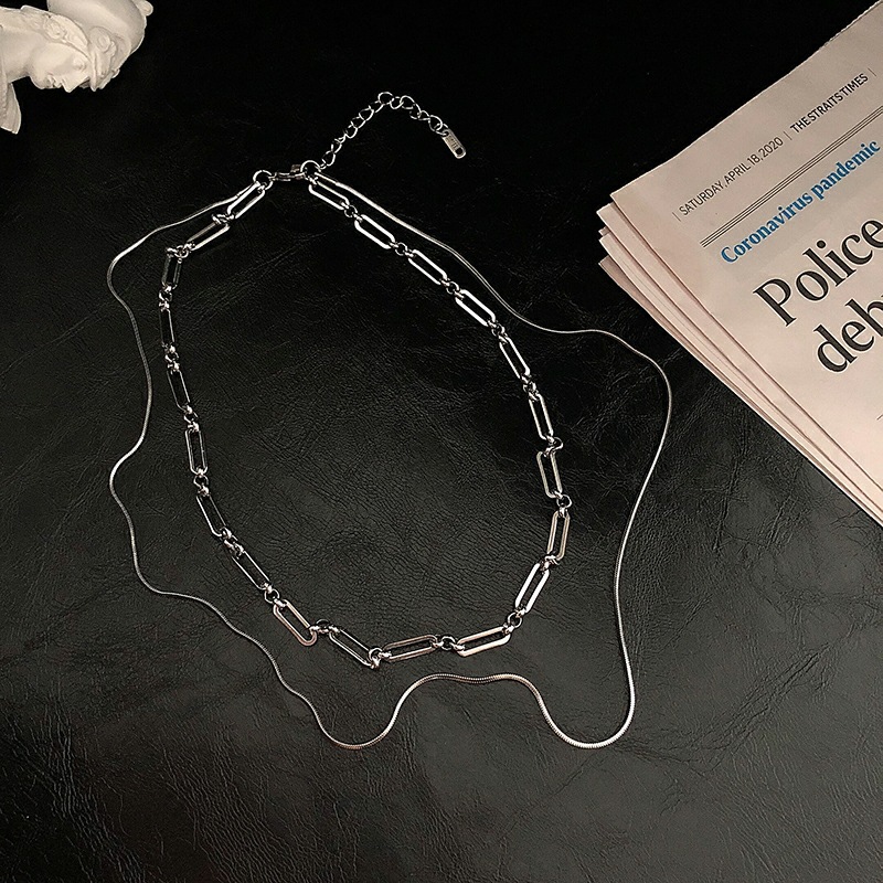 男性と女性のためのステンレス鋼のネックレス,ペンダント付きの - Women'S Emo Accessories のレビューと価格