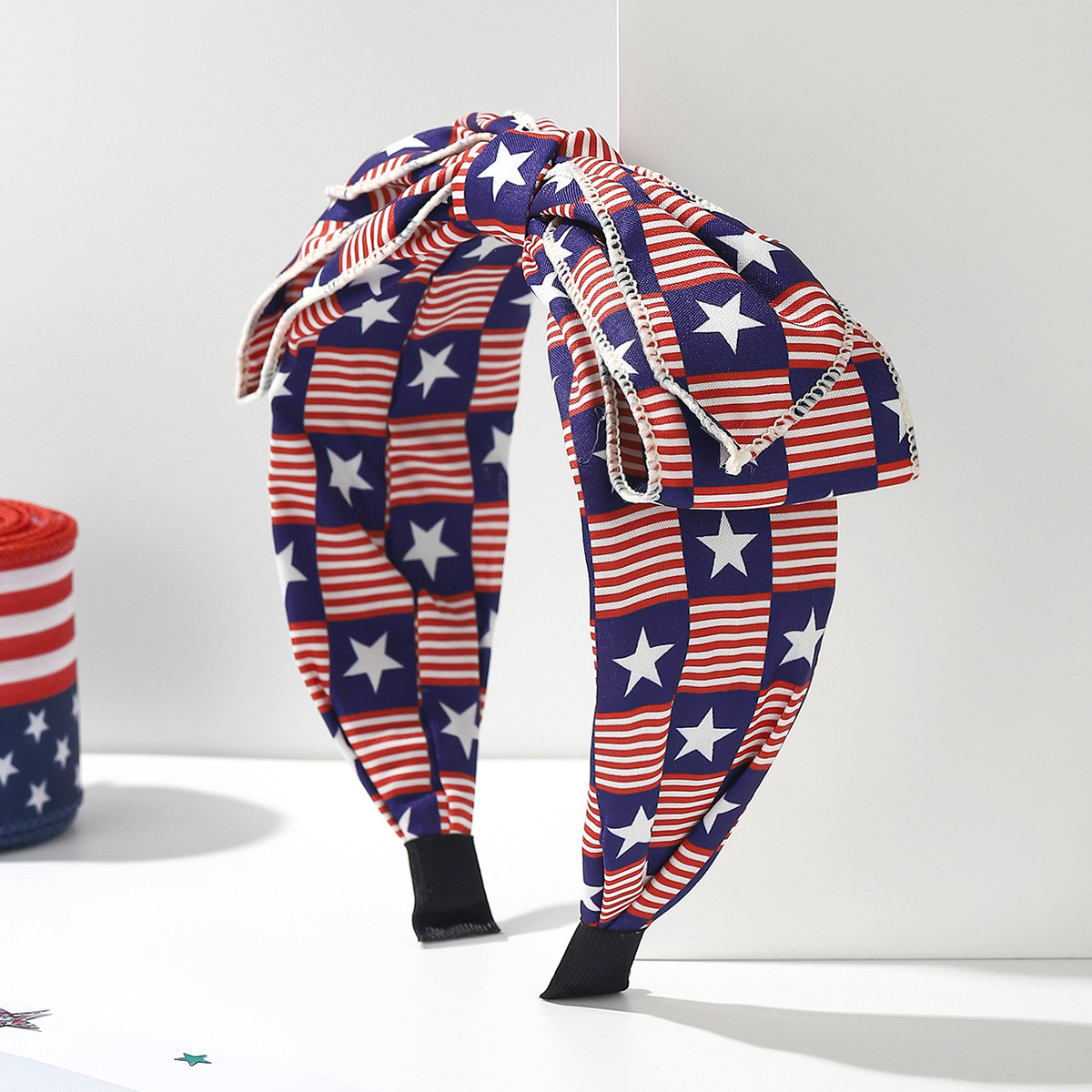 アメリカ合衆国独立記念日旗星条旗ワイドラップヘッドバンドヘア - Women Accessories Wholesale China のレビューと価格