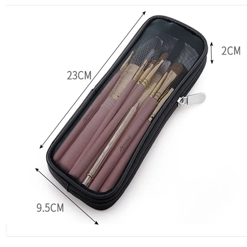 化粧ブラシトラベルケース化粧品トイレタリーバッグオーガナイザ - Women Accessories Box のレビューと価格
