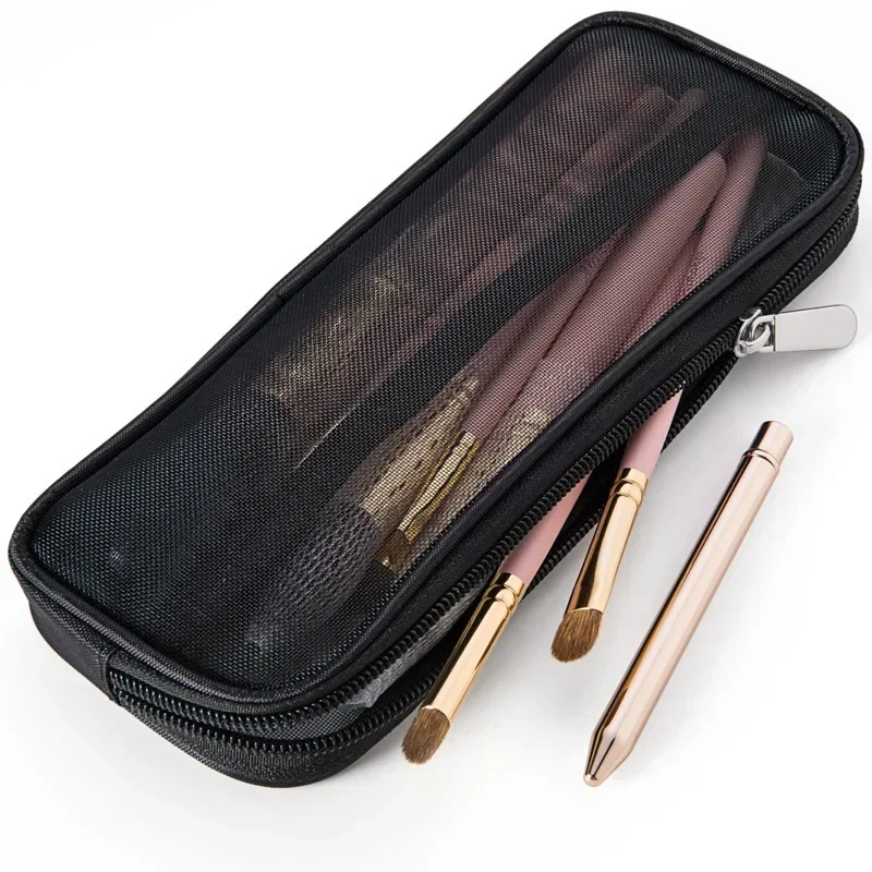 化粧ブラシトラベルケース化粧品トイレタリーバッグオーガナイザ - Women Accessories Box のレビューと価格