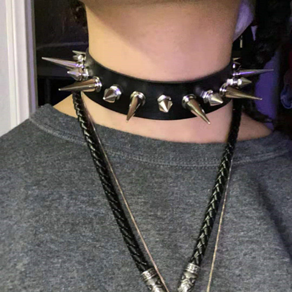 女性と男性のためのハロウィーンエモコスプレゴスチョーカーネッ - Women'S Emo Accessories のレビューと価格