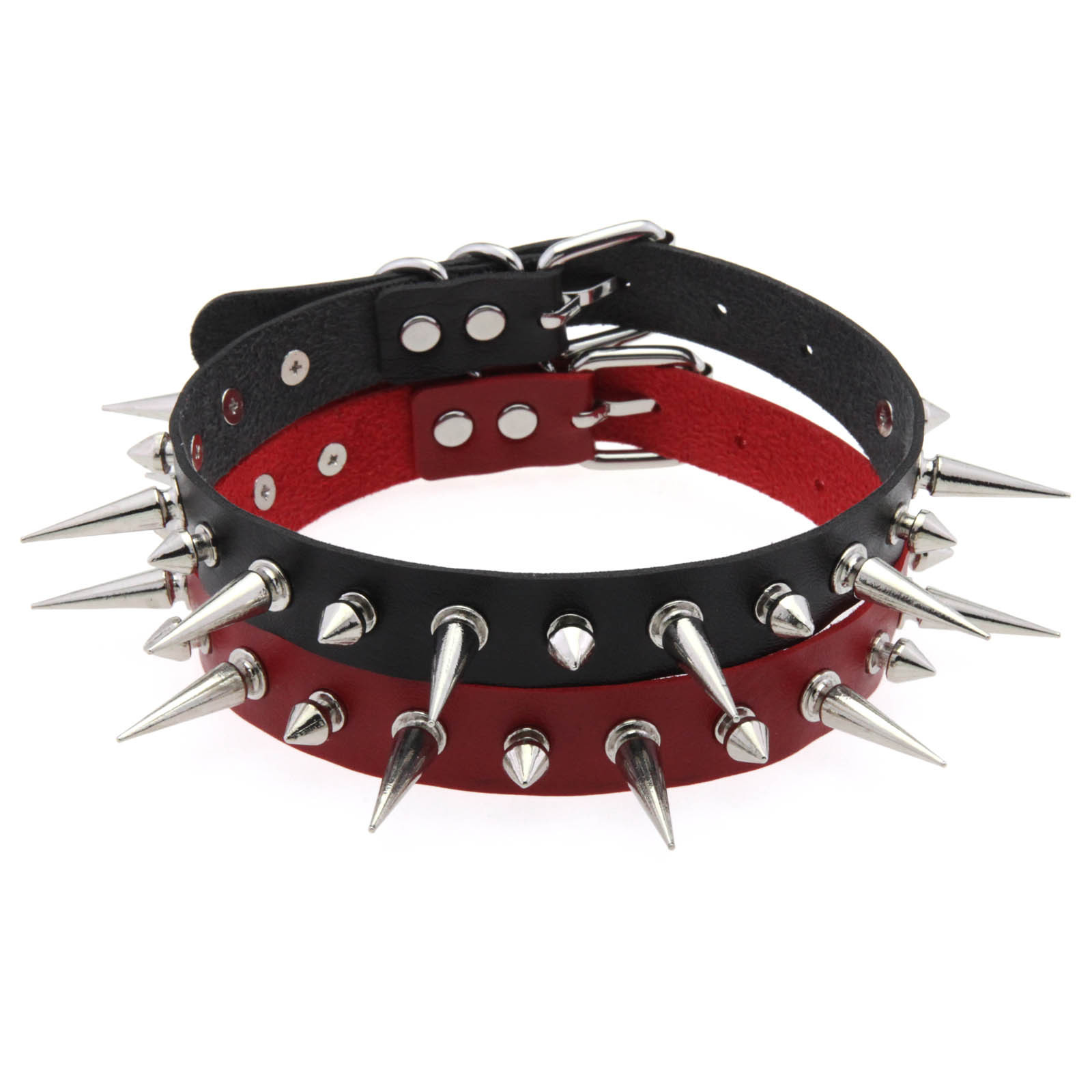 女性と男性のためのハロウィーンエモコスプレゴスチョーカーネッ - Women'S Emo Accessories のレビューと価格